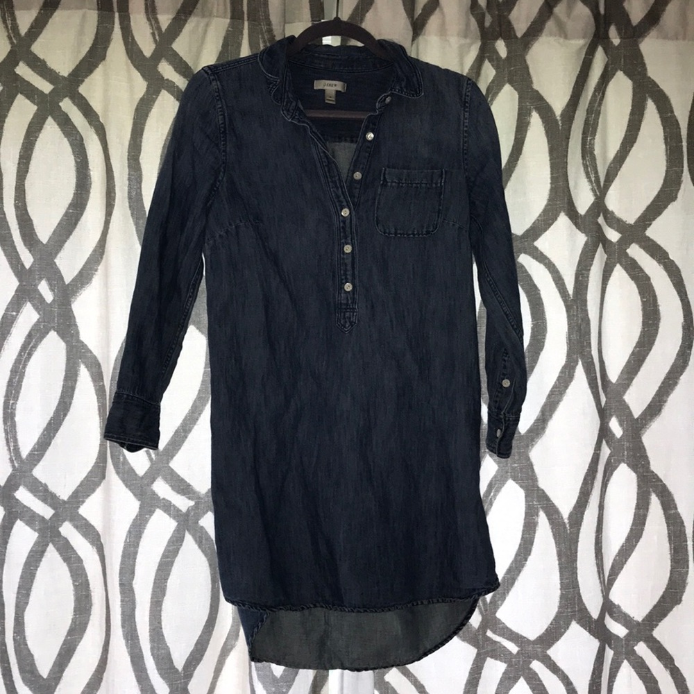 JCREW denim dress size 4